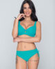 Blue Sense 91940 unpadded big size balconette 91932 ruched side bottom saphire front