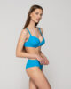Blue sense 92058 balconette with molded cup & 91941 hipster cyan side