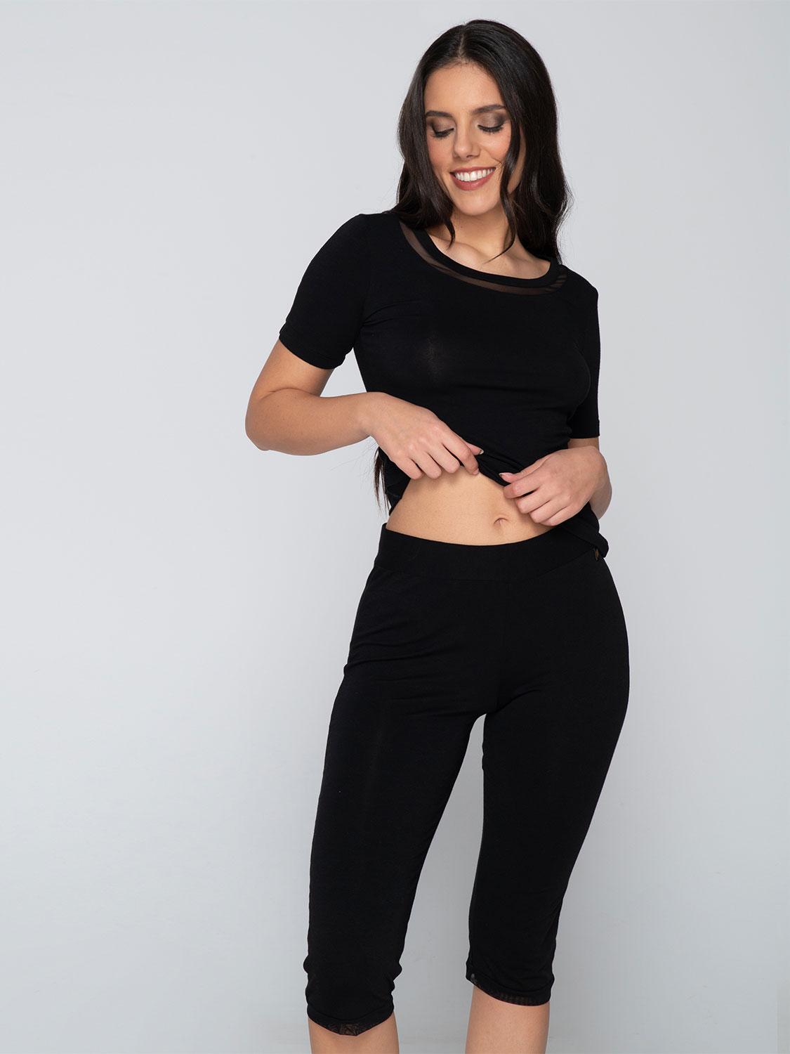 Cotton Touch capri