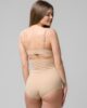 Sculpt highwaist brief 39cm 25123 Lust underwired balconette 14096 beige back