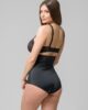 Sculpt highwaist brief 39cm 25123 Lust underwired balconette 14096 black back
