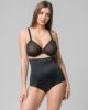 Sculpt highwaist brief 39cm 25123 Lust underwired balconette 14096 black front