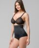 Sculpt highwaist brief 39cm 25123 Lust underwired balconette 14096 black side