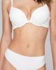 Secret sense 11013 super push up & 2103 lazer cut brazilian brief ivory detail