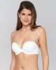 Secret sense 11062 strapless low cut & ivory close cut