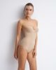 Secret sense 11092 strapless body beige side