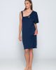 Callista 94081 dress blue front