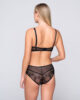 Pearl 16502 balconette & 26502 hipster black back