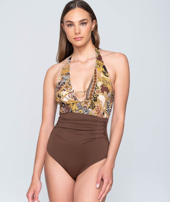 Treasure 93950 swimsuit with molded triangle cup front
