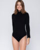 Cotton Touch 84538 turtleneck body black front