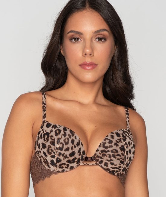 Leopard 14220 super push up & 24121 string front close cut