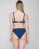 Callista 94071 balconette with molded cup & 94075 ruched bottom blue back