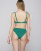 Callista 94071 balconette with molded cup & 94075 ruched bottom green back