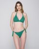Callista 94073 triangle with cup & 94074 side tie bottom green front