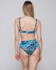 Jasmin 94002 unpadded big size balconette & 94006 ruched side bottom back
