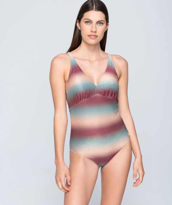 Ombre 94063 swimsuit with molded triangle cup front