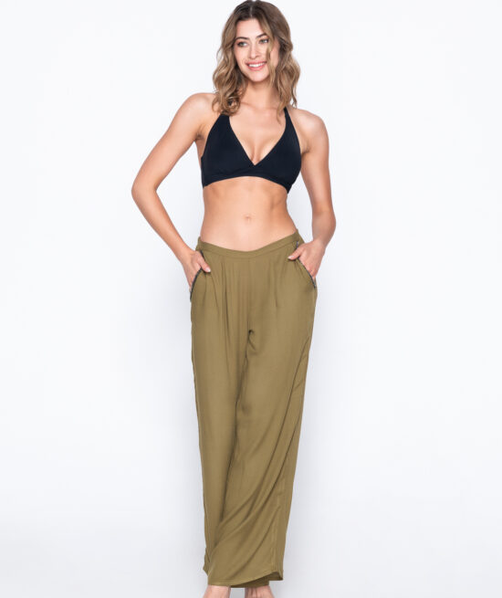 Edith 91174 pants olive front 2