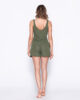 Hera 91152 crop top & 91153 shorts green back