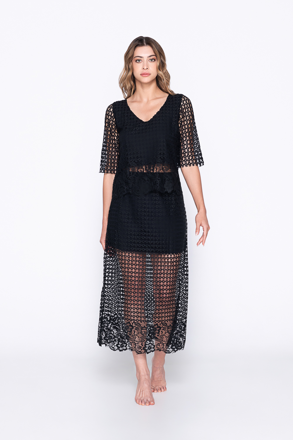 Princess 91193 skirt & 91192 tshirt black front