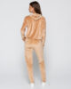 Balanced 7032 zip hoodie & 7033 sweatpants beige back
