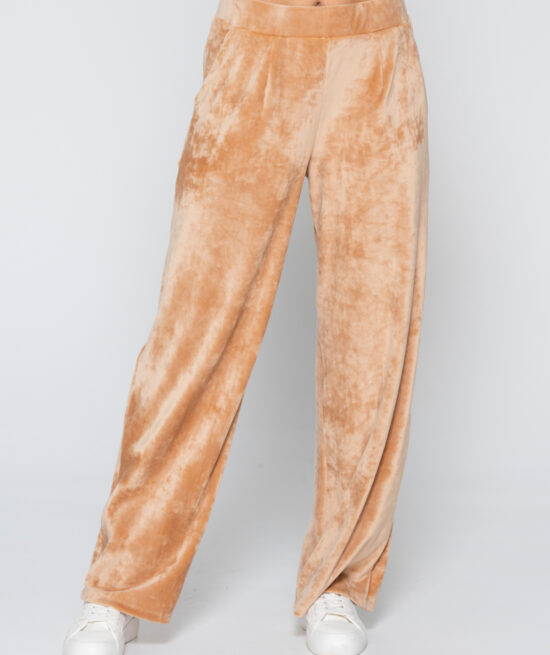 Balanced 7034 wide leg pants beige front