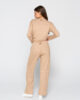 Connected 7060 sweatshirt & 7063 wide leg pants camel back