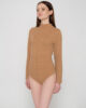 Inspired 7113 turtleneck body camel front