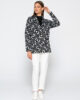 Inspired 7131 blazer black & 7093 high waisted chino ivory front2