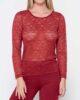 Micro Touch 84522 lace t shirt with long sleeves & 84508 pants red details