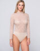 Micro Touch 84524 lace turtleneck body beige front