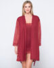 Micro Touch 84526 lace kimono red front 2