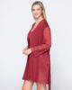 Micro Touch 84526 lace kimono red side