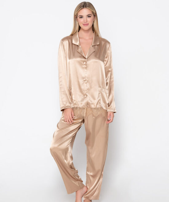Prestige 82005 pyjama set honey front