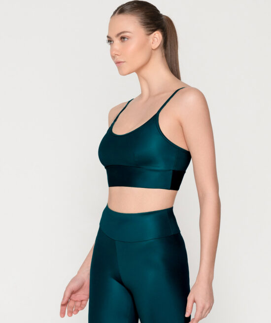 FlexFit 5100 sporty top & 5104 leggings emerald close cut