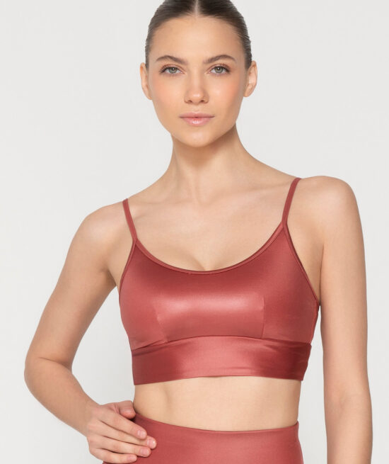 FlexFit 5100 sporty top terracota front close cut