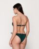 Blue Sense 92053 strapless with molded cup & 91929 brazilian bottom pine green back