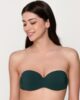 Blue Sense 92053 strapless with molded cup pine green close cut
