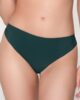 Blue Sense 92064 ruched bottom 5cm pine green close cut