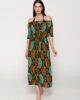 Emerald 94169 long dress unique close cut