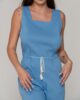 Grace 91213 jumpsuit blue detail