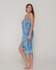 Lana 94315 long dress unique side
