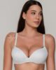 Metropolitan 94362 balconette with molded cup white close cut