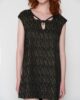 Metropolitan 94369 mini dress black close cut