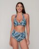 Nerida 94261 multi way balconette two sided & 94266 high waist bottom two sided blue front