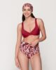 Nerida 94261 multi way balconette two sided & 94266 high waist two sided bottom and 94272 bandana red detail