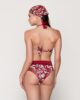 Nerida 94262 triangle with cup & 94266 high waist two sided bottom red back