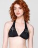 Polly 94241 triangle with removable cup black close cut