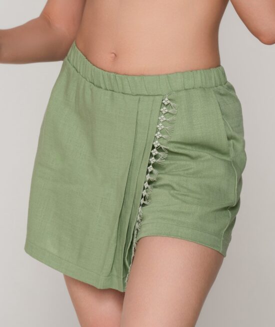Sage 91221 shorts mint detail