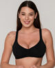 Blue Sense 92067 curvy bralette & 91928 side tie bottom black close cut