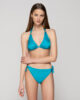 Gold 94652 triangle with removable cup & 94655 side tie bottom blue front